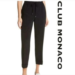 Club Monaco Black Cropped Pants